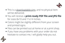 Graduation Sign You Did It Congrats Grad Party Decorations PRINTABLE