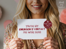 Galentines Day Card Funny PRINTABLE Trendy Bestie