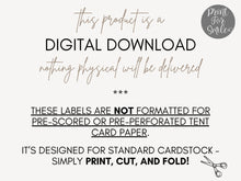 Taco Bar Labels, Fiesta Food Tent Cards, Chalkboard Party Signs (Digital Download)