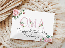 Oma Mothers Day Card Printable Gifts Happy