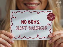 Funny Galentine's Day Cute Card PRINTABLE, Best Friend Card, Gift, Friendship Card, Anti Valentine, Trendy