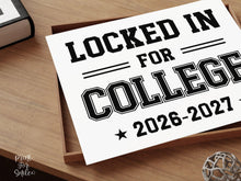 First Day Of College Sign Boy Girl Printable, 1st Day Bold Clean Minimalist Back To School Sign