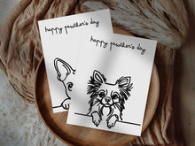 Happy Pawthers Day Card Printable Dog Dad Gift Fathers