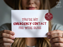 Galentines Day Card Funny PRINTABLE Trendy Bestie