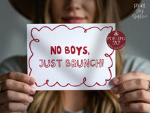 Funny Galentine's Day Cute Card PRINTABLE, Best Friend Card, Gift, Friendship Card, Anti Valentine, Trendy