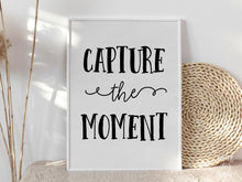 PRINTABLE Capture The Moment Sign Graduation Sign, Grad Party Decor