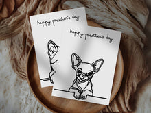 Fathers Day Dog Dad Card Printable Gift