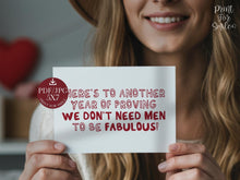 Funny Galentines Day Card PRINTABLE Trendy Gift