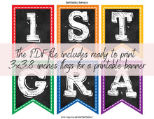 First Day Of 1st Grade Banner PRINTABLE