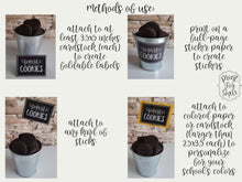 Graduation Candy Bar Labels Sign Buffet PRINTABLE