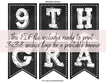 First Day Of 9th Grade Banner PRINTABLE