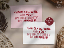 PRINTABLE Trendy Galentines Day Card