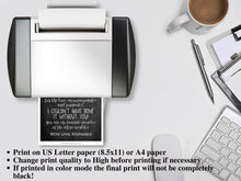 Graduation Thank You Sign PRINTABLE Party Decorations Personalizable DIY