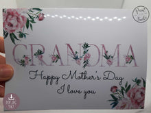 Printable Grandma Mothers Day Card Happy Mothers Day