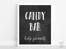 Graduation Candy Bar Sign PRINTABLE, Graduation Sign, Grad Party Decor