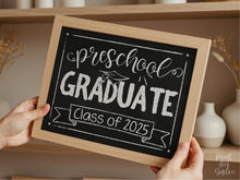 Preschool Graduate Sign Printable 2025 Graduation