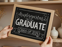 Kindergarten Graduate Sign Printable Graduation 2025