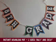 First Day Of 5th Grade Banner PRINTABLE
