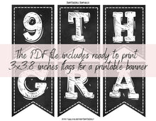 First Day Of 9th Grade Banner PRINTABLE