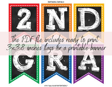 First Day Of 2nd Grade Banner PRINTABLE