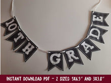 First Day Of 10th Grade Banner PRINTABLE