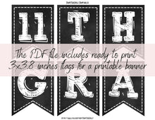 First Day Of 11th Grade Banner PRINTABLE
