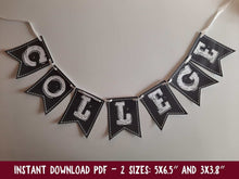 First Day Of College Banner PRINTABLE
