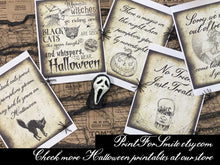Out Of Candy Sign PRINTABLE Halloween Decor Print Treats
