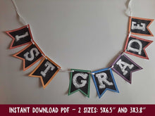 First Day Of 1st Grade Banner PRINTABLE