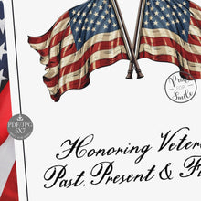 Veterans Day Card PRINTABLE Thank A Veteran