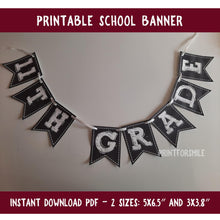 First Day Of 11th Grade Banner PRINTABLE