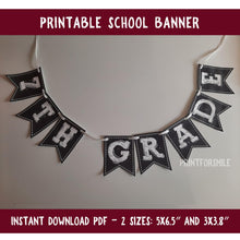 First Day Of 7th Grade Banner PRINTABLE
