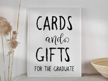 Cards And Gifts For The Graduate Sign PRINTABLE Graduation