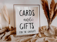 Cards And Gifts For The Graduate Sign PRINTABLE Graduation