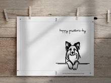 Happy Pawthers Day Card Printable Dog Dad Gift Fathers