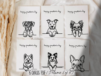 Happy Pawthers Day Card Printable Dog Dad Gift Fathers