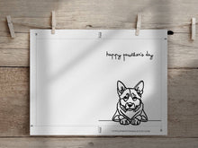 Printable Happy Pawthers Day Card  Dog Dad Gift