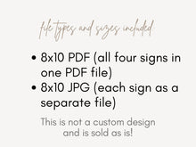 4 First Day Of Freshman Year Sign BUNDLE, High School Signs, Class Of 2029, 9th Grade Sign, PRINTABLE Photo Prop Modern