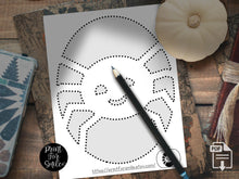Cute Spider Pumpkin Carving Stencil Template Pattern Halloween PRINTABLE