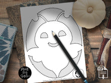 Cute Bumblebee Pumpkin Carving Stencil Template Pattern Halloween PRINTABLE