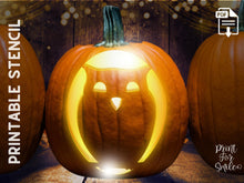 Cute Owl Pumpkin Carving Stencil Template Pattern Halloween PRINTABLE