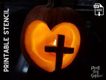 Christian Pumpkin Carving Template Stencil Pattern Halloween PRINTABLE