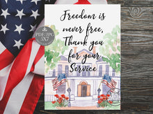 PRINTABLE Veterans Day Card Military Thank You