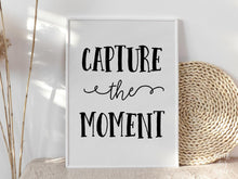 PRINTABLE Capture The Moment Sign Graduation Sign, Grad Party Decor