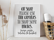 PRINTABLE Oh Snap Graduation Photo Sign, Graduation Decor, Grad Party Decorations, Graduation Sign