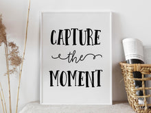 PRINTABLE Capture The Moment Sign Graduation Sign, Grad Party Decor