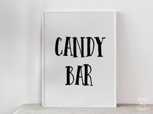 PRINTABLE Candy Bar Sign Graduation Sign, Grad Party Decor, Table Sign, Decorations