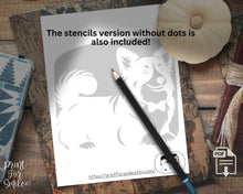 Corgi Pumpkin Carving Stencil Set, 4 Dog Halloween PRINTABLE Templates, Corgi Dog Pup, Jack O Lantern, Instant Download