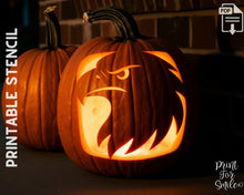 Eagle Head Pumpkin Carving Stencil Template Patriotic Halloween PRINTABLE