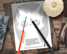 Cute Cat Pumpkin Carving Stencil Template Halloween PRINTABLE